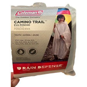 Coleman Camino Trail Eva Poncho for Kids Rain Defense
